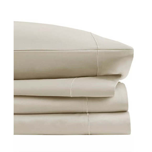 Madison Park 600 Thread Count Pima Cotton Sateen 7-pc Sheet Set, Split King - Picture 11 of 11